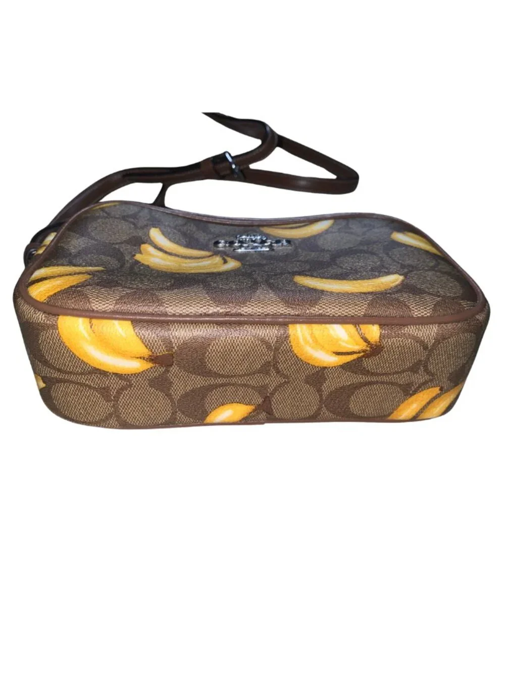 COACH Mini Jamie Camera Bag - Signature Canvas - Bananas - PreLoved - Like New